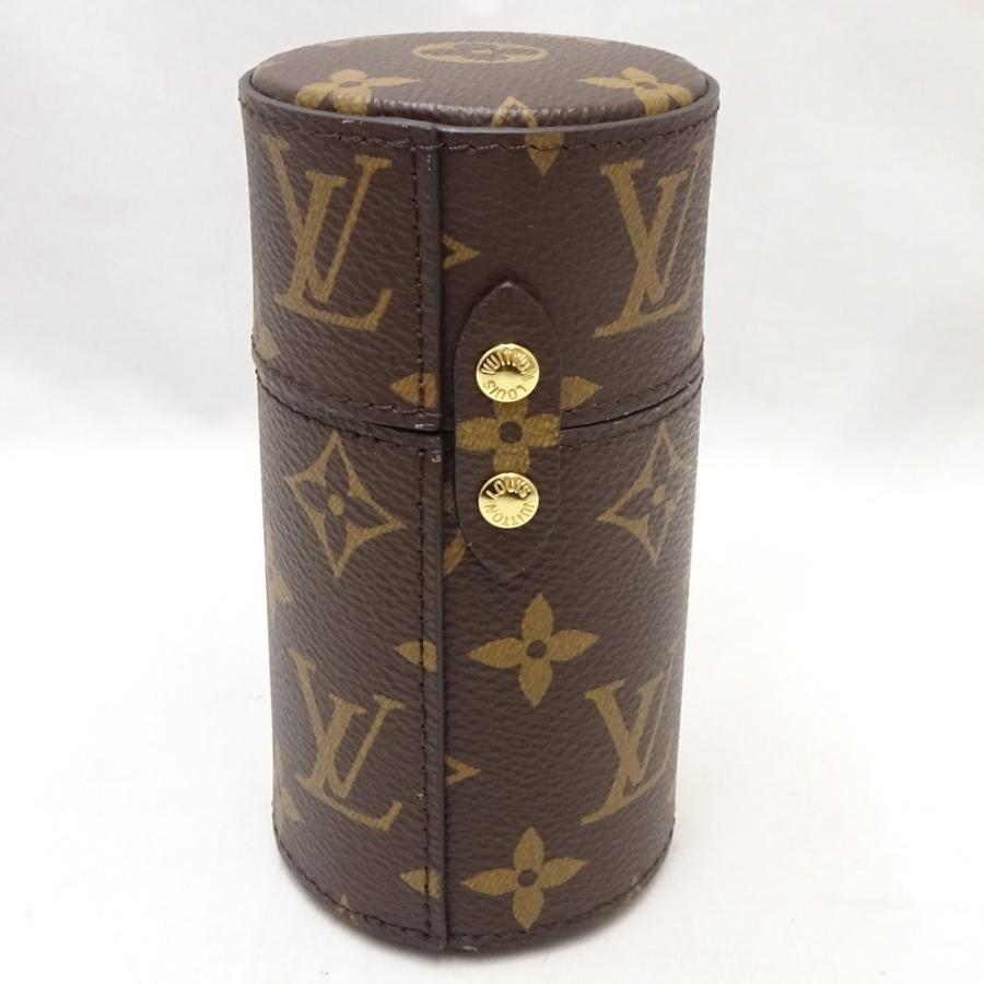 ルイヴィトン LOUIS VUITTON パフュームケース トラベルケース モノグラム 100ML専用 香水 フレグランス ブラウン ☆未使用