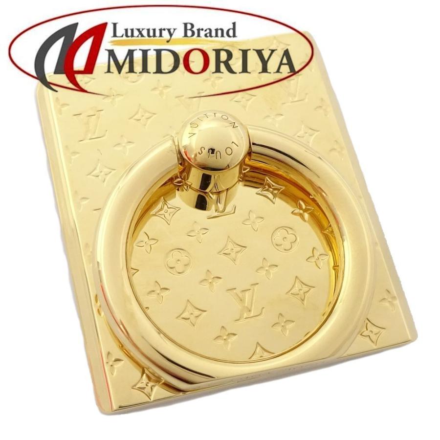 ルイ・ヴィトンナノグラムスマホリングゴールド