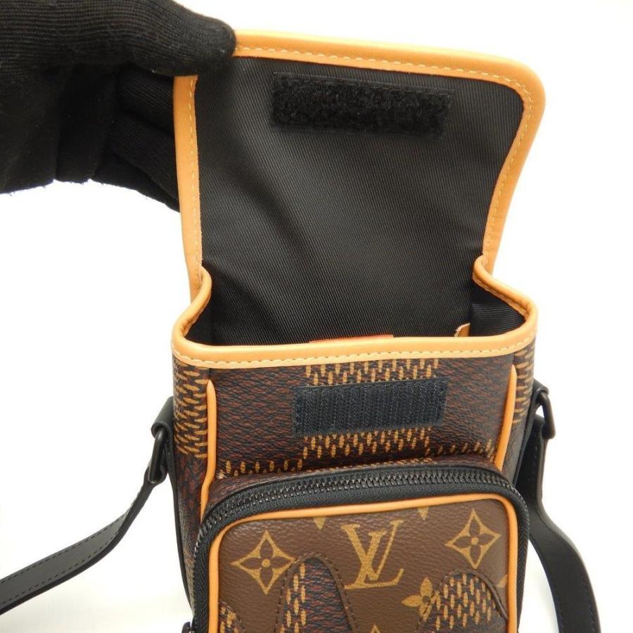 中古 ルイ ヴィトン LOUIS VUITTON N40357 FC3260 レディース ショルダーバッグ モノグラム/ダミエジャイアント ブラウン ダミエ・ジャイアント・キャンバス /モノグラムキャンバス LOUIS VUITTON（ルイ・ヴィトン） ショルダーバッグ N40357 アマゾン