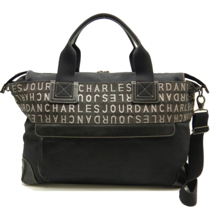 シャルルジョルダン CHARLES JOURDAN ボストンバッグ キャンバス シャルルジョルダン CHARLES JOURDAN ボストンバッグ キャンバス