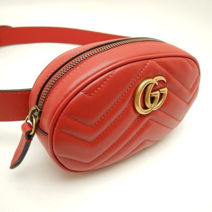 即日発送】 グッチ GUCCI 476434 ハイビスカスレッド GGマーモント