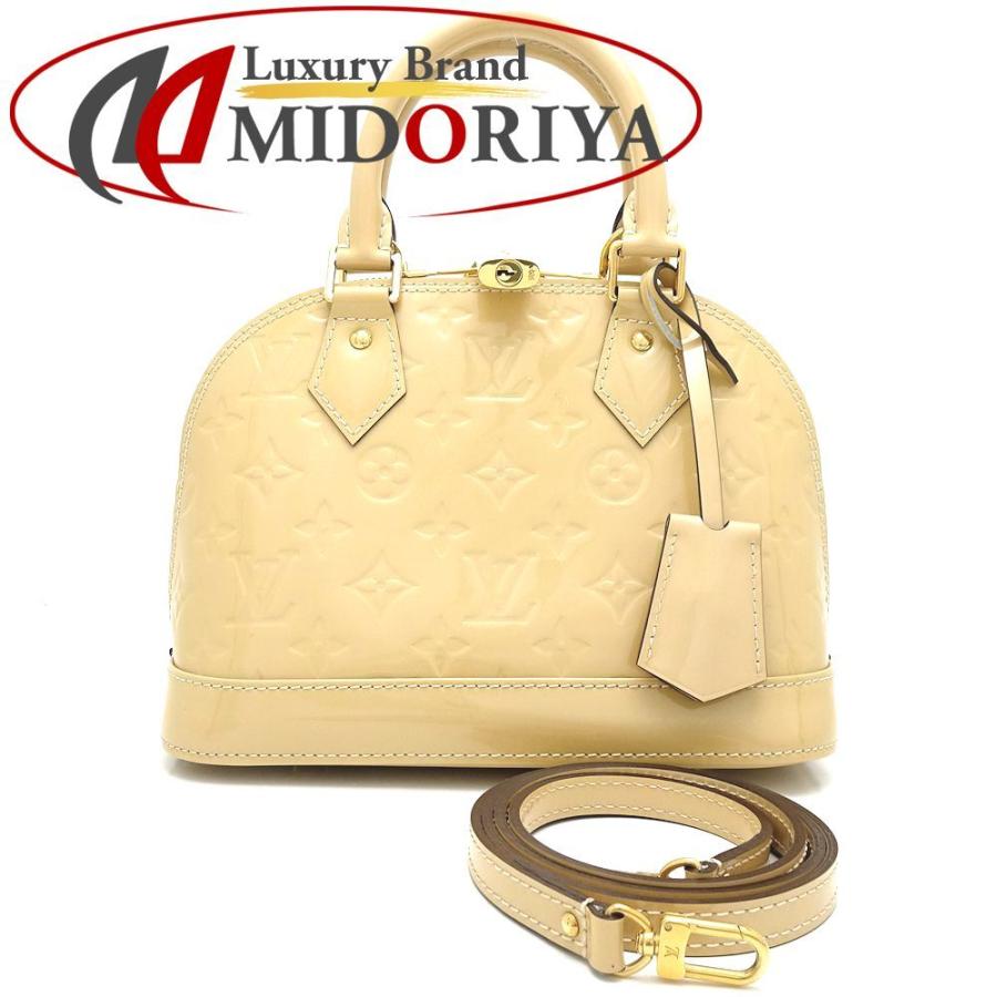 ルイヴィトン LOUIS VUITTON M90175 ヴェルニ アルマBB デュンヌ 2WAY 