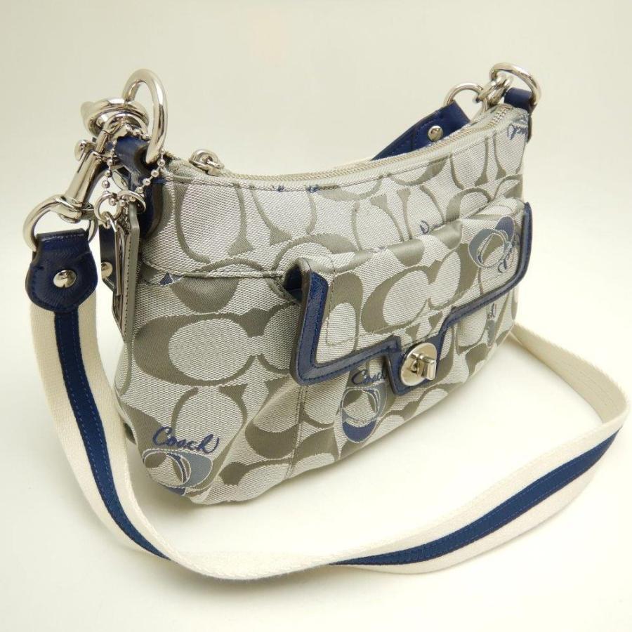 コーチ ミニシグネチャー 斜め掛け可 ショルダーバッグ ブラック グレー 楽天市場】コーチ ミニショルダー シグネチャーの通販