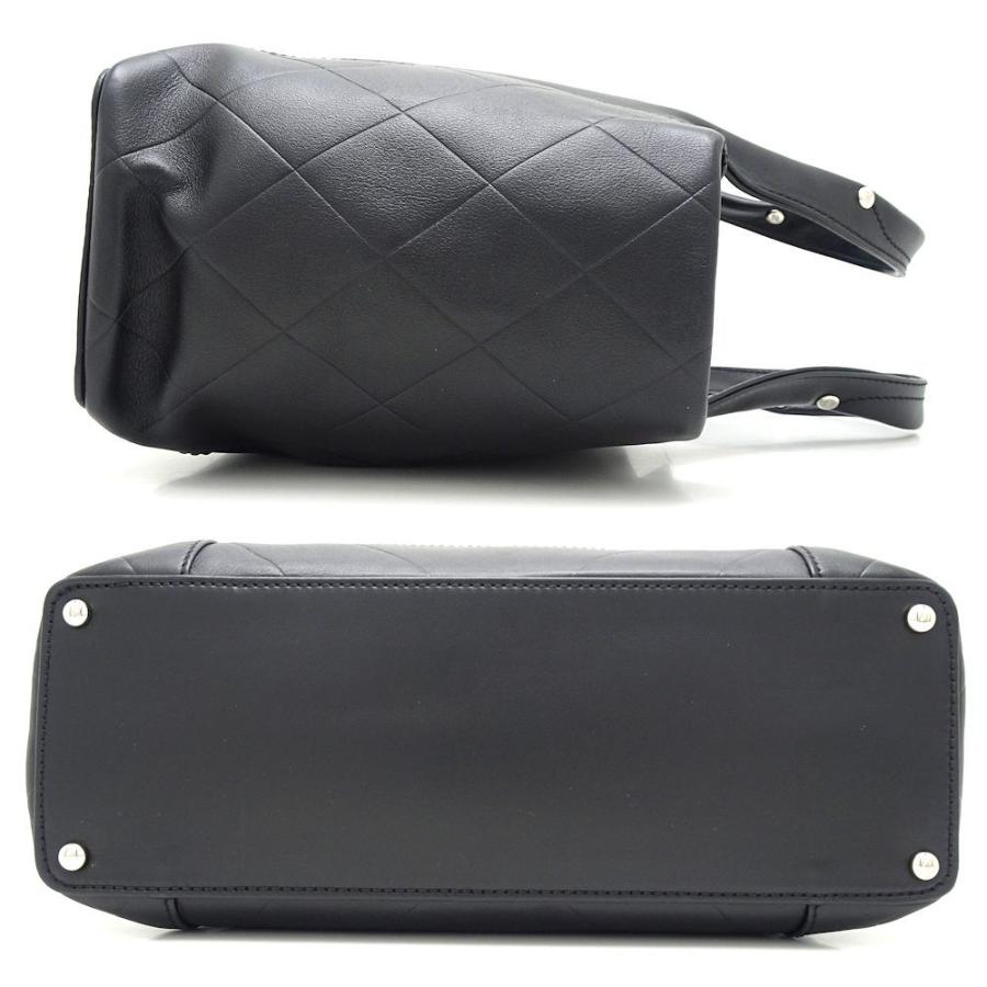 CHANEL（シャネル） トートバッグ シェブロン レザー 黒 ブラック