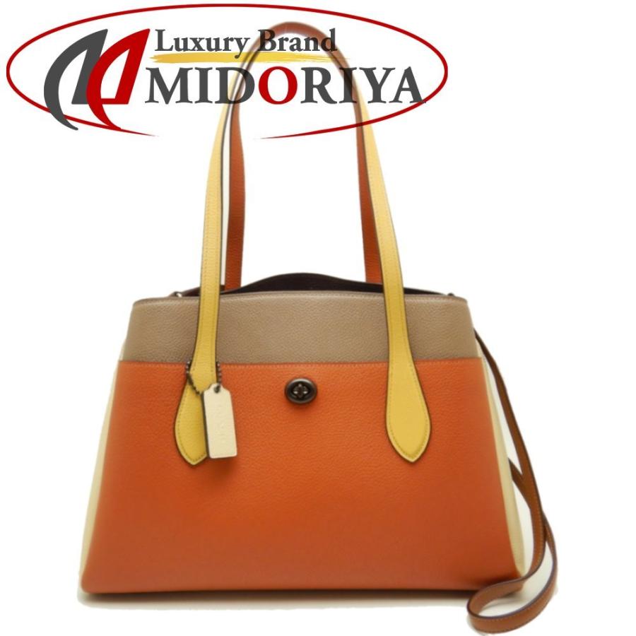 COACH（コーチ） COACH 89086 ローラキャリーオール レザー ジンジャー 