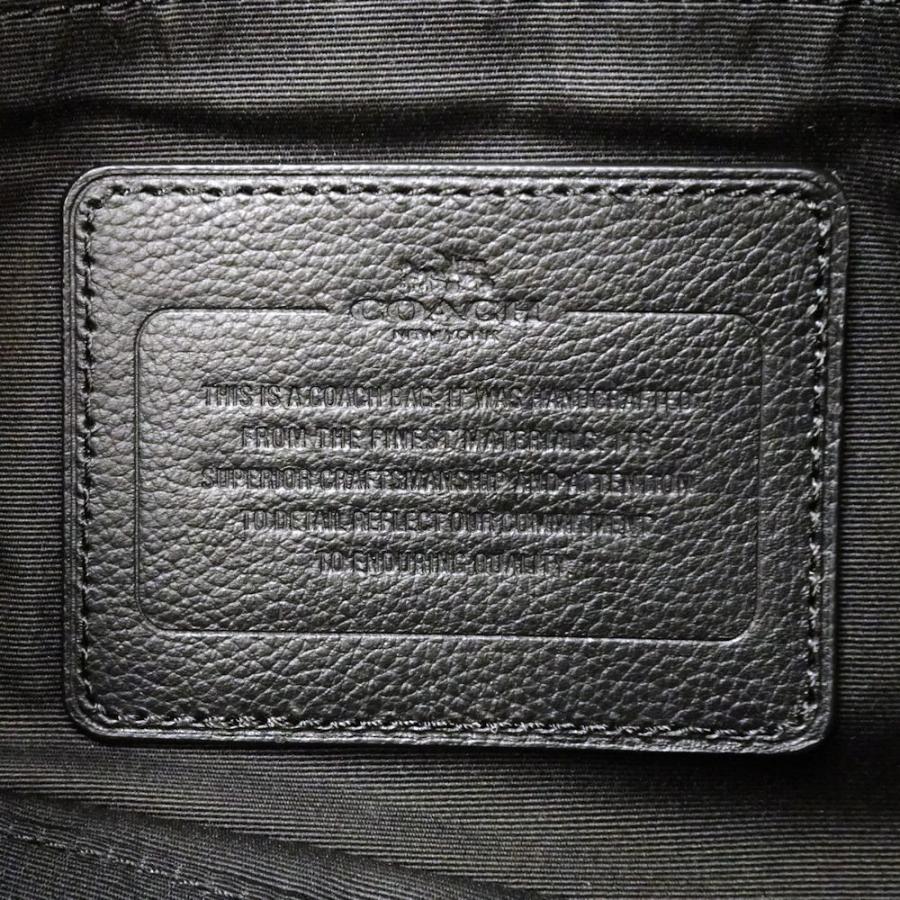 COACH コーチ F54780 ショルダーバッグ 斜め掛け レザー 黒