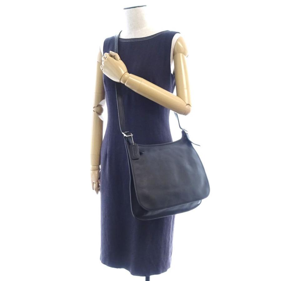 COACH（コーチ） COACH 9134 ショルダーバッグ 斜め掛け レザー 黒