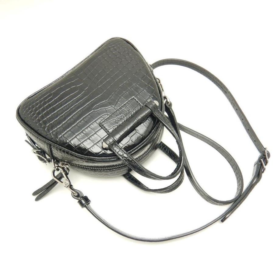 JIMMY CHOO（ジミーチュウ） ヴァレンヌ ボーリングバッグ 型押し 