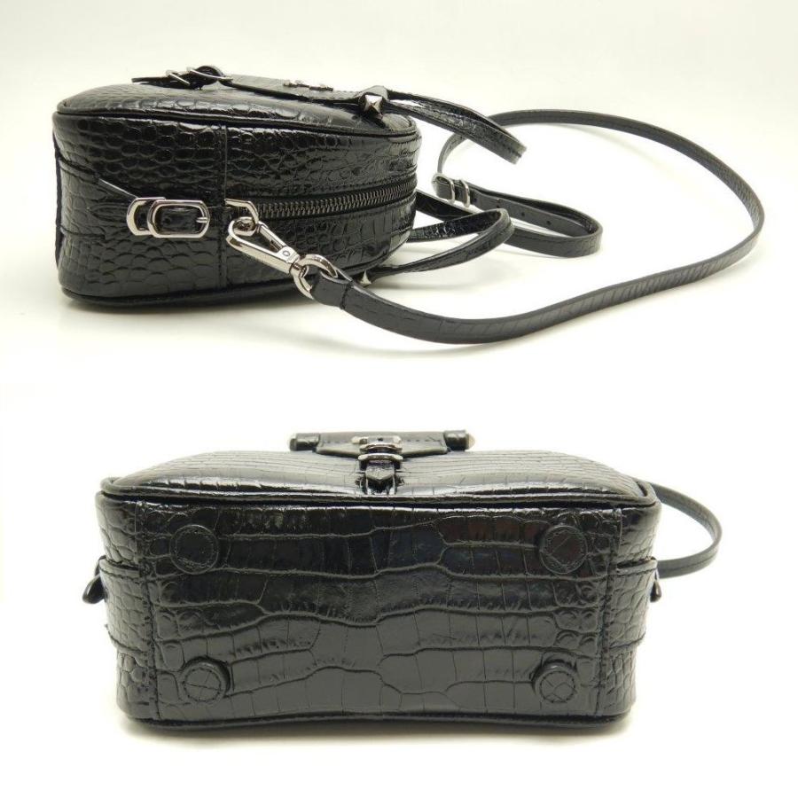 美品⚫︎ジミーチュウ　ヴァレンヌ　2way　ボーリングバッグ　カーフレザー　黒色 美品⚫︎ジミーチュウ ヴァレンヌ 2way ボーリングバッグ カーフレザー