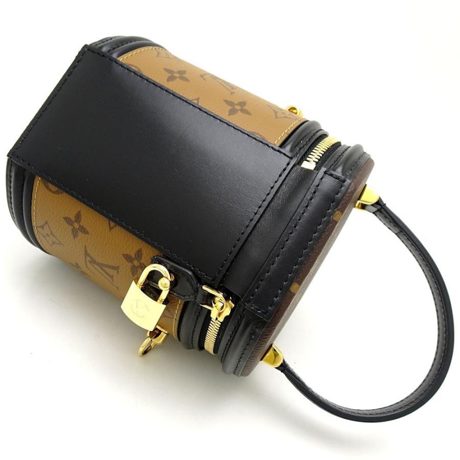 新品同様 LOUIS VUITTON ルイヴィトン カンヌ ショルダーバッグ M43986 モノグラムリバース ブラウン ブラック 中古 4b012860 LOUIS VUITTON（ルイ・ヴィトン） 【新品未使用】ルイヴィトン
