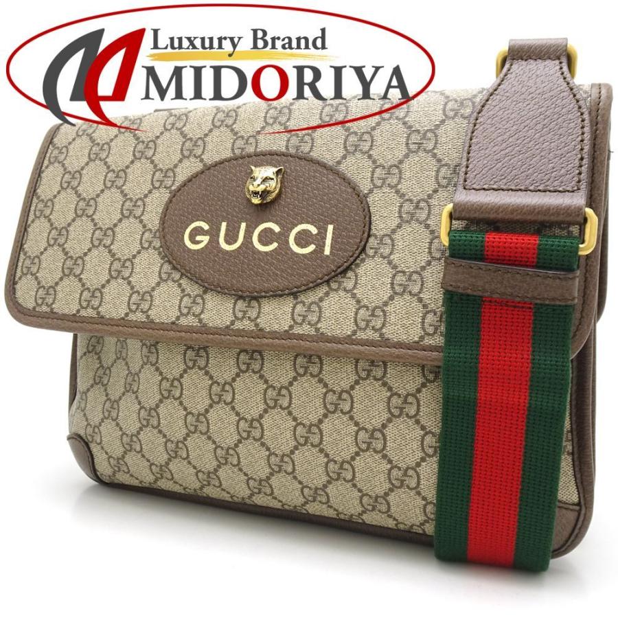 GUCCI グッチ 495654 GGスプリーム メッセンジャーバッグ 斜め GUCCI グッチ 495654 GGスプリーム メッセンジャーバッグ 斜め