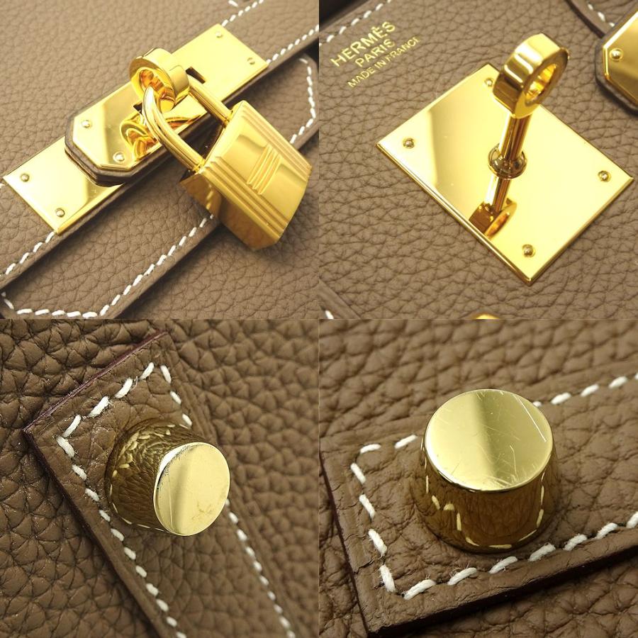 【即購入禁止】HERMES バーキン30 エトゥープ　金具ゴールド　トゴ HERMES（エルメス） バーキン30 ハンドバッグ トゴ エトゥープx