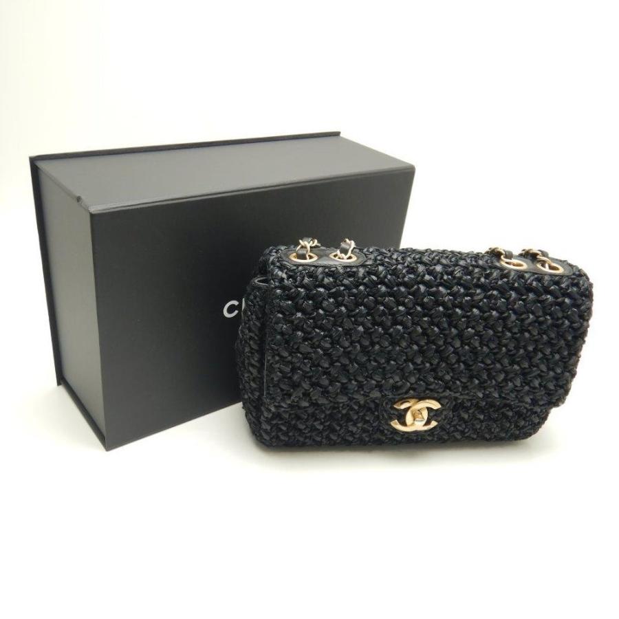 美品　CHANEL ヴァニティー　ラフィア　チェーンショルダー 楽天市場】シャネル バニティ ショルダーバッグ（バッグ・小物
