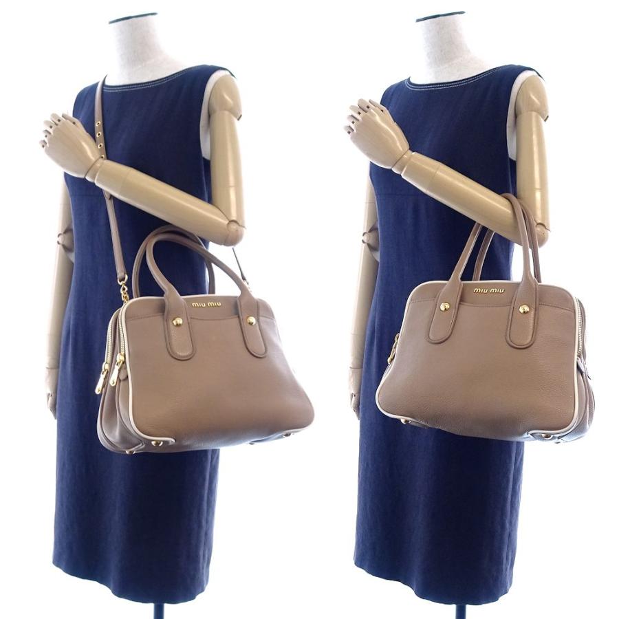ミュウミュウ　２WAYバッグ miu ミュウミュウ MIUMIU 2wayバッグ RL0071 ショルダー