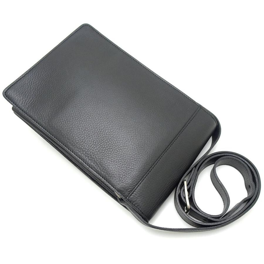 dunhill（ダンヒル） ショルダーバッグ 斜め掛け レザー 黒 ブラック