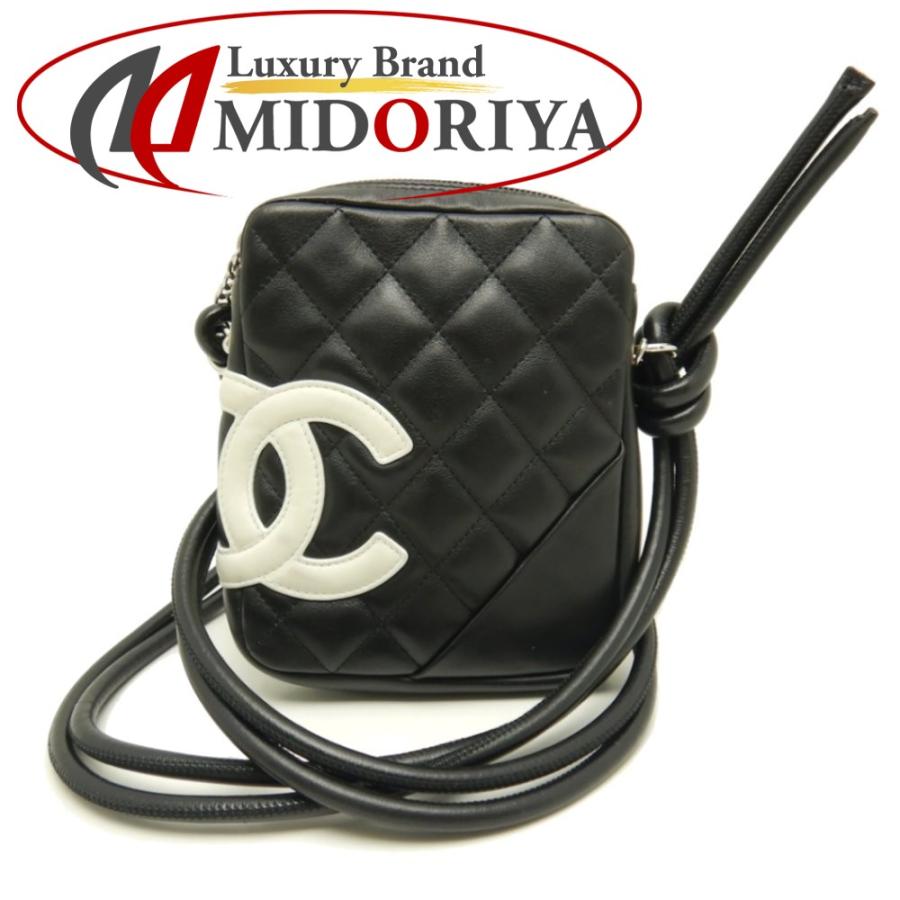 CHANEL シャネル スモールショルダーバッグ カンボンライン A25177  