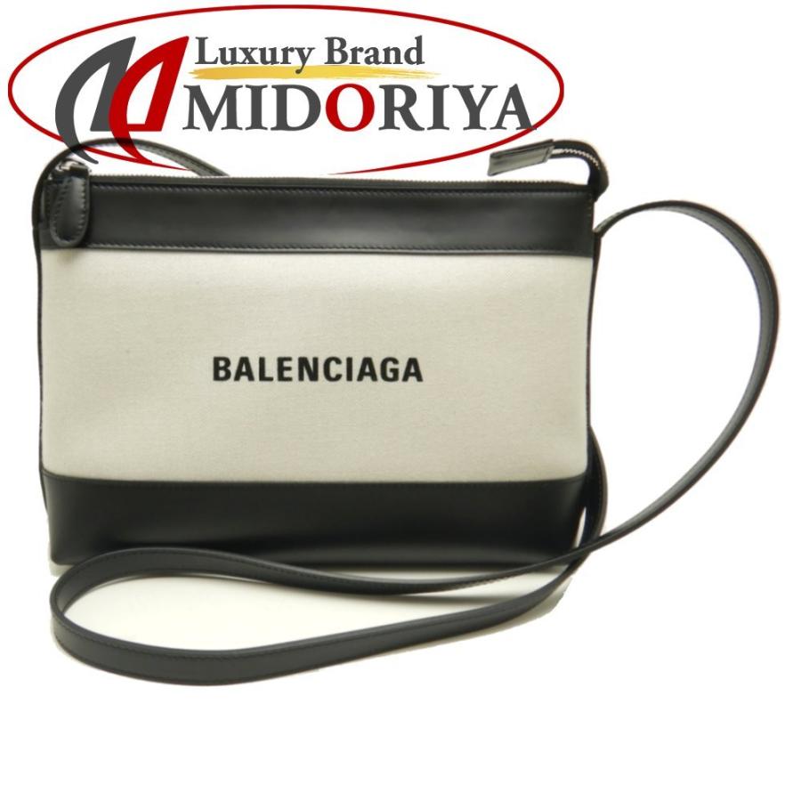 BALENCIAGA バレンシアガ 639497 ネイビークロスボディバッグ  