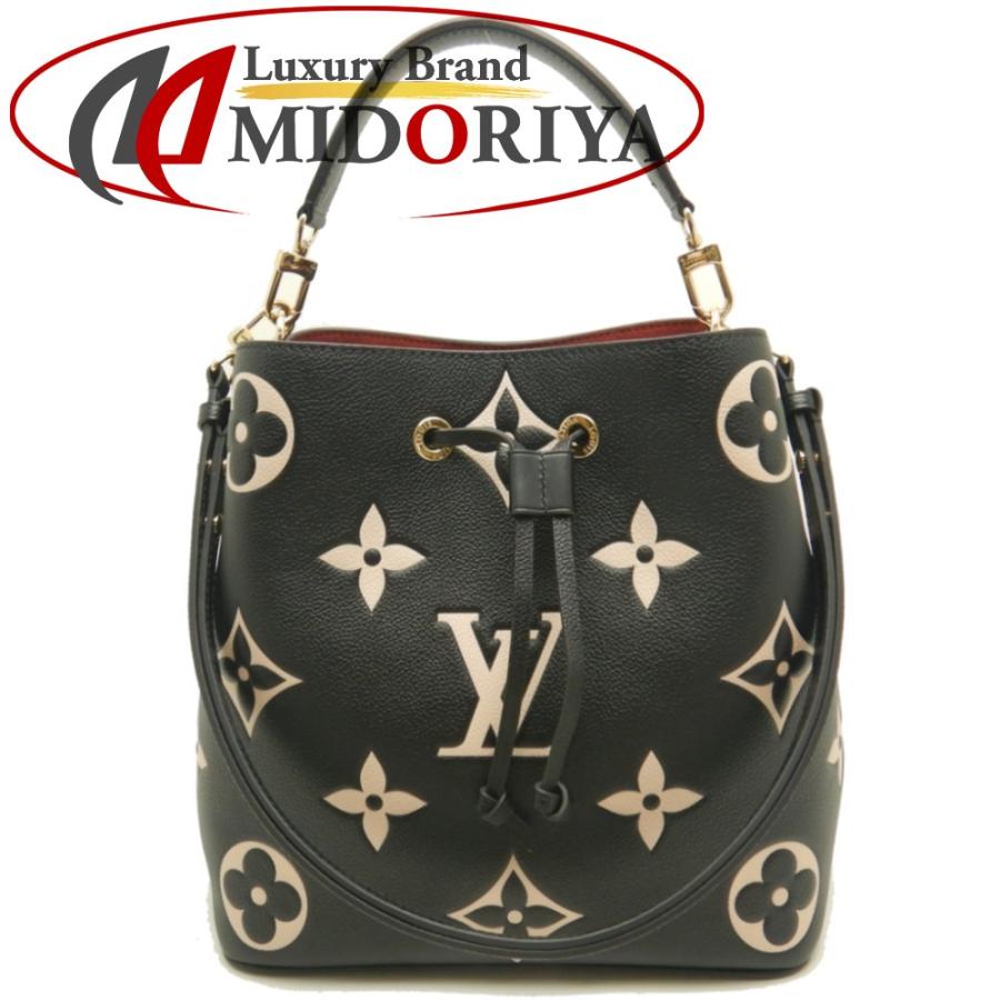 LOUIS VUITTON ルイヴィトン M45497 アンプラント ネオノエMM ブラック 