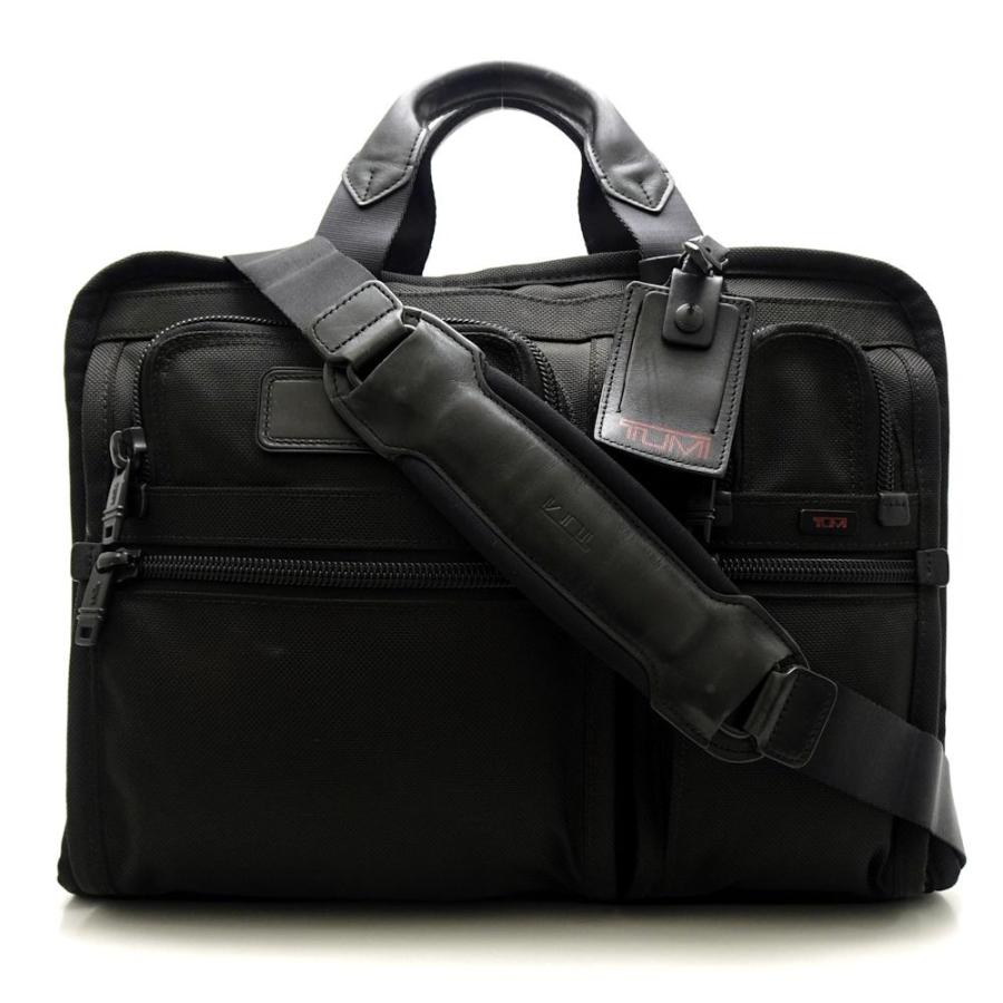トゥミ TUMI 26108DH ビジネスバッグ ナイロン×レザー 黒 ブラック 