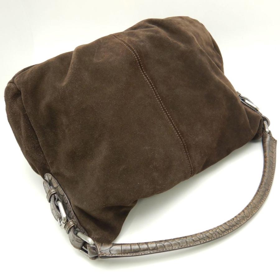 Max Mara マックスマーラ MAX MARA トートバッグスエード 型押し
