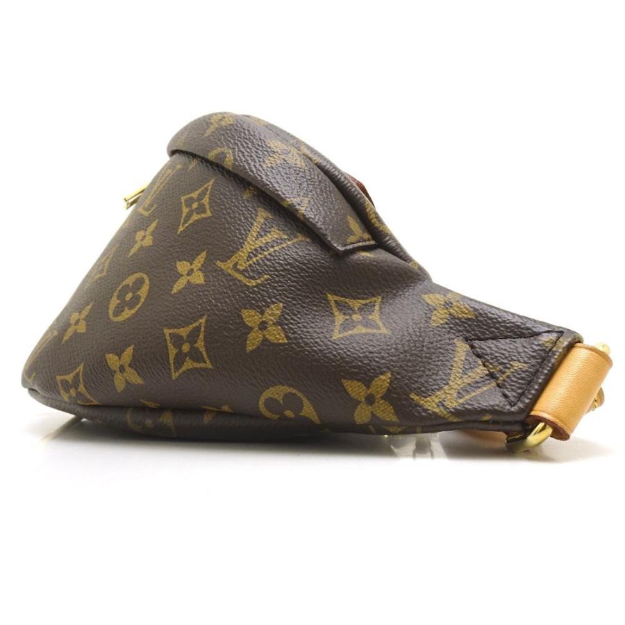 新春SALE！ ルイヴィトン LOUIS VUITTON M43644 モノグラム バムバッグ ブラウン ボディバッグ/058620【中古】 【UOI2426717989】(87262円)