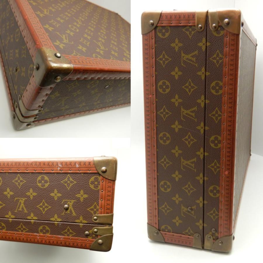 代引き手数料無料 ルイヴィトン Louis Vuitton M モノグラム コトヴィル50 ブラウン トランク ケース 希少 代引不可 Zoetalentsolutions Com