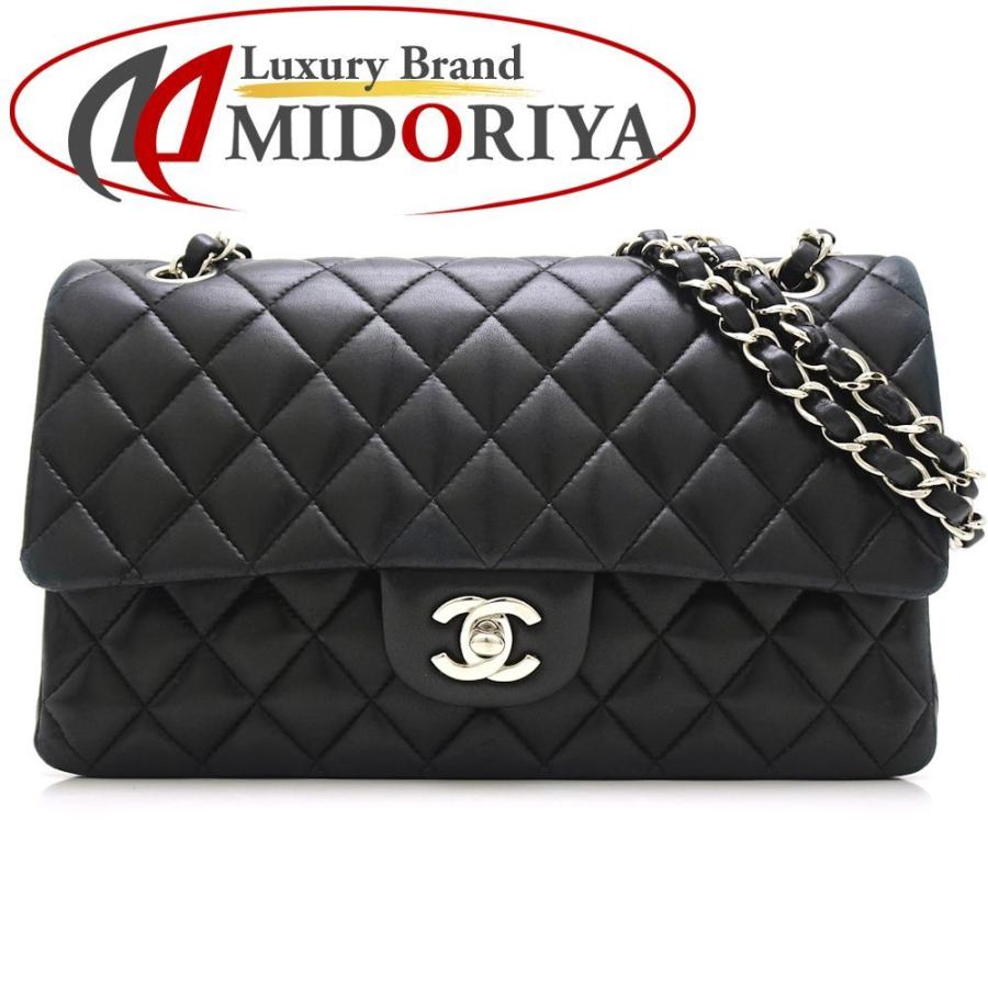 Chanel ラムスキン マトラッセ 黒