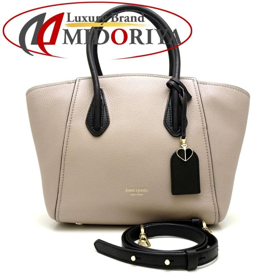 kate spade 2way グレージュ ショルダー ハンドバッグ-