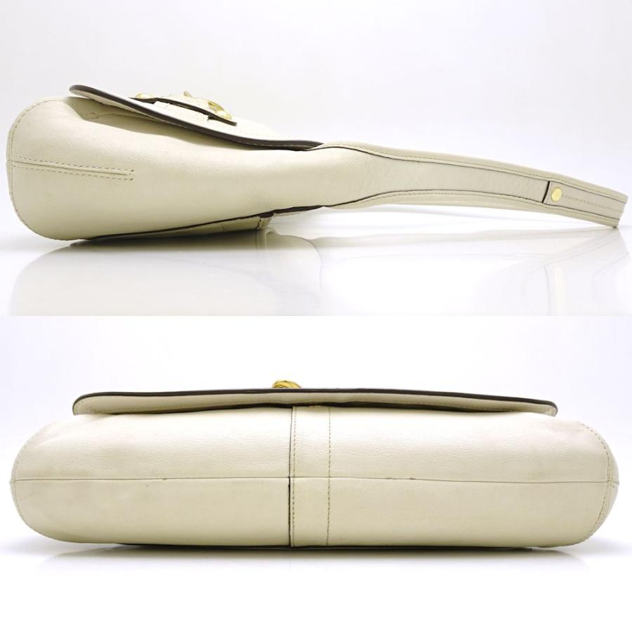 COACHホワイトレザーショルダーバッグ COACH（コーチ） ワンショルダー 11263 ショルダーバッグ レザー