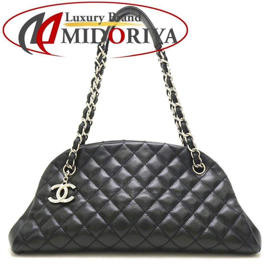 シャネル CHANEL A50556 マドモアゼル ボーリングバッグ キャビア 