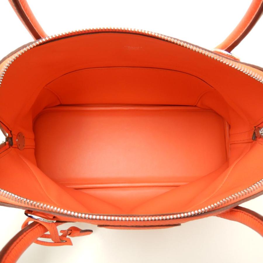 ❤お得なお品❤ボリード31 オレンジポピーｘSV金具 トリヨン エルメス T刻印 HERMES エルメス ショルダーバッグ ボリード31 オレンジ