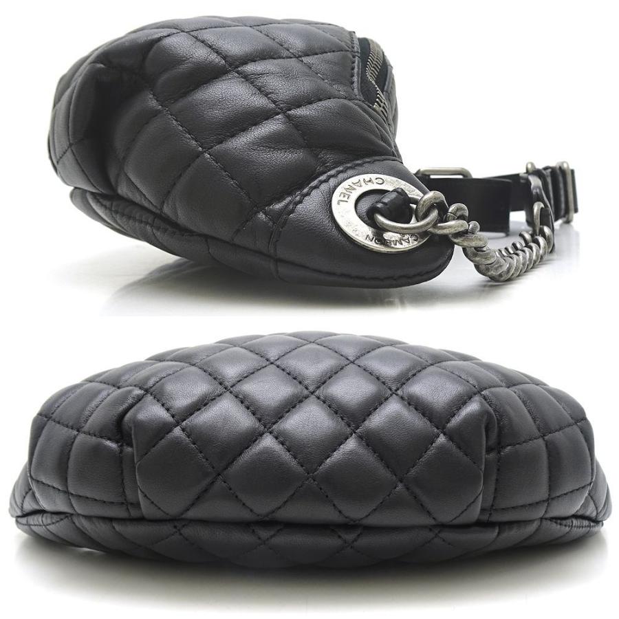 CHANEL シャネル A94102 ボディバッグ マトラッセ ラムスキン 黒 CHANEL シャネル A94102 ボディバッグ マトラッセ ラムスキン 黒