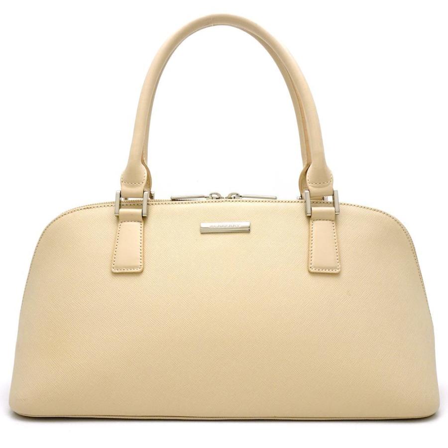 BURBERRY（バーバリー） ハンドバッグ レザー ベージュ/059812【中古