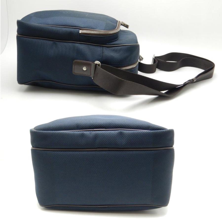 【超極美品】ルイヴィトン N41159 ダミエジェアン ピロット ブルーオセアン LOUIS VUITTON ルイヴィトン N41159 ダミエ・ジェアン ピロット