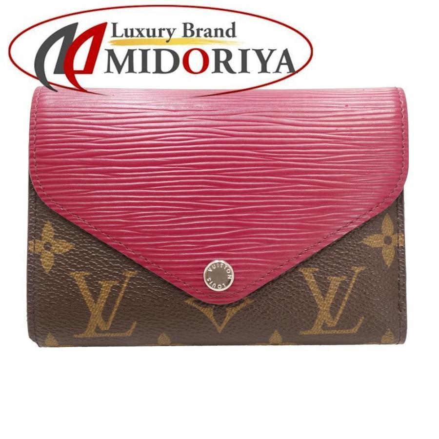 LOUIS VUITTON ルイヴィトン コンパクト財布 モノグラム エピ マリー 