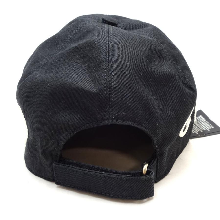 GUCCI グッチ キャップ 帽子 LOVED ブラック L59 コットン100 