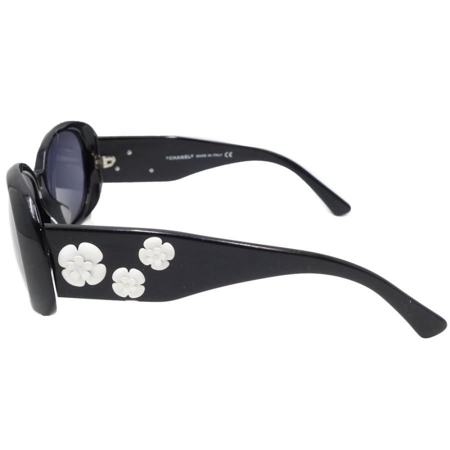 CHANEL シャネル サングラス カメリヤ 56口16 130 3N ブラック