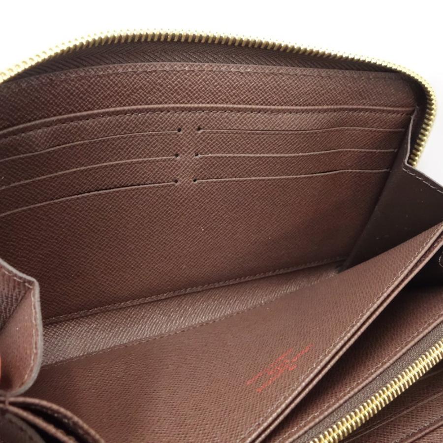 LOUIS VUITTON ルイヴィトン 長財布 ダミエ エベヌ ジッピーウォレット  