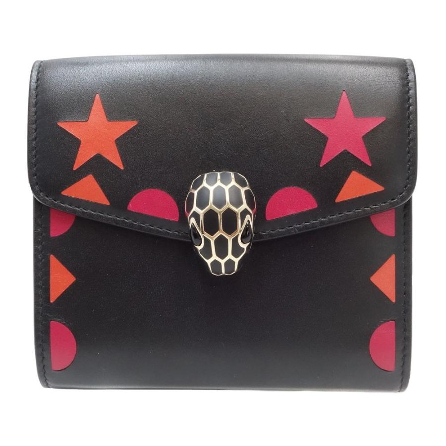 BVLGARI（ブルガリ） コンパクト財布 Wホック セルペンティ