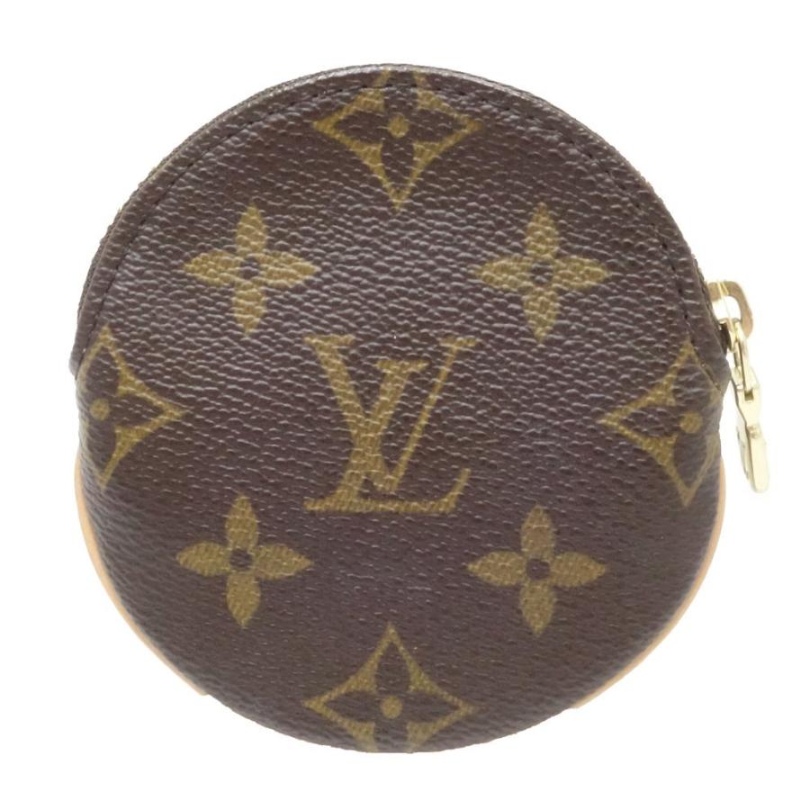 ルイヴィトン　ポルトモネ・ロン ケース モノグラム ブラウン ラウンド 丸 LOUIS VUITTON（ルイ・ヴィトン） コインケース モノグラム ポルトモネ