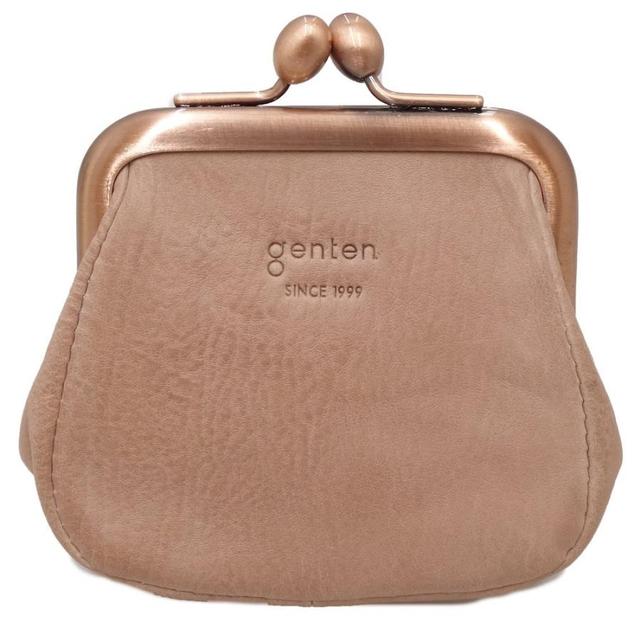genten（ゲンテン） コインケース 口金小銭入れ アンティーコ レザー 
