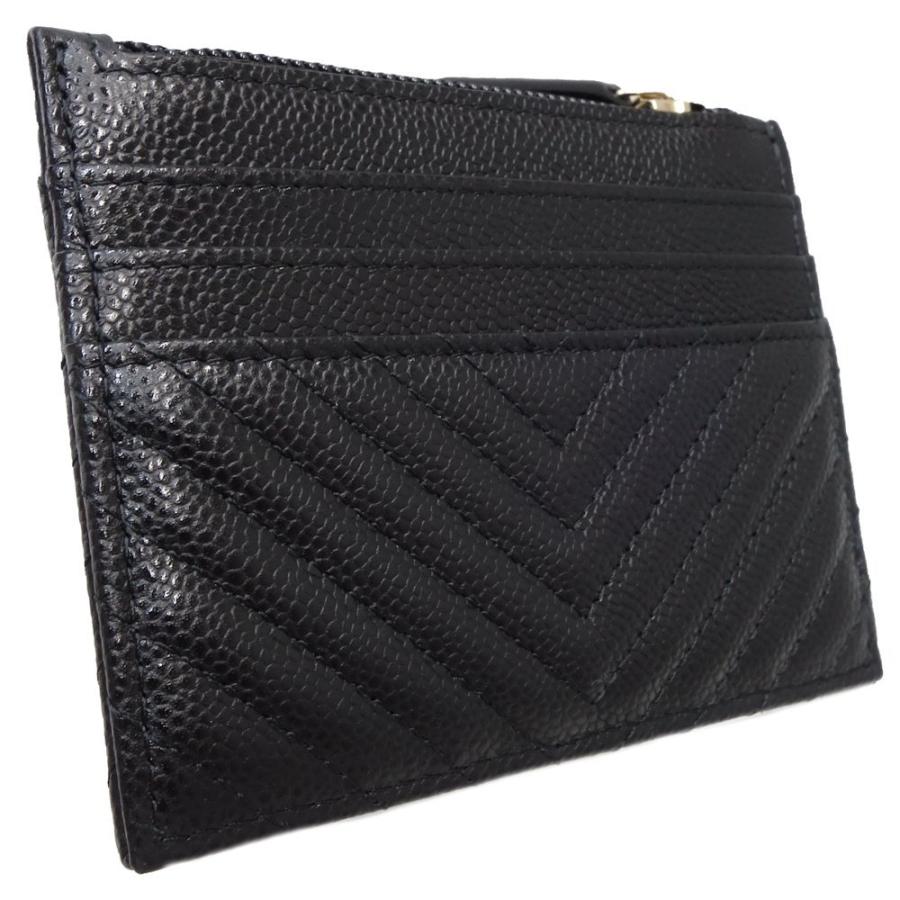 CHANEL シャネル　キャビアスキン　Vステッチ　ケース　カードケース CHANEL シャネル カードケース ボーイシャネル Vステッチ