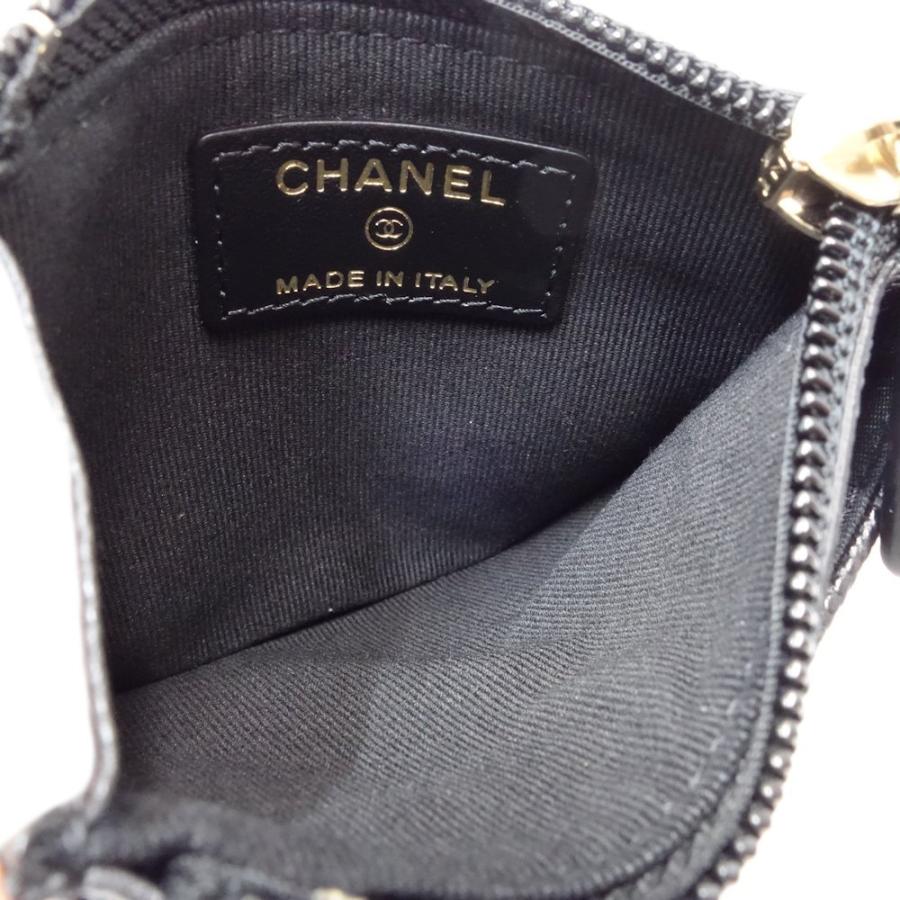 CHANEL シャネル カードケース ボーイシャネル Vステッチ