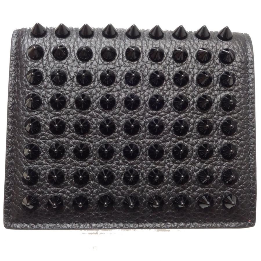 ルブタン パロス　コンパクト ウォレット Paros - ウォレット - カーフレザー - ブラック - Christian