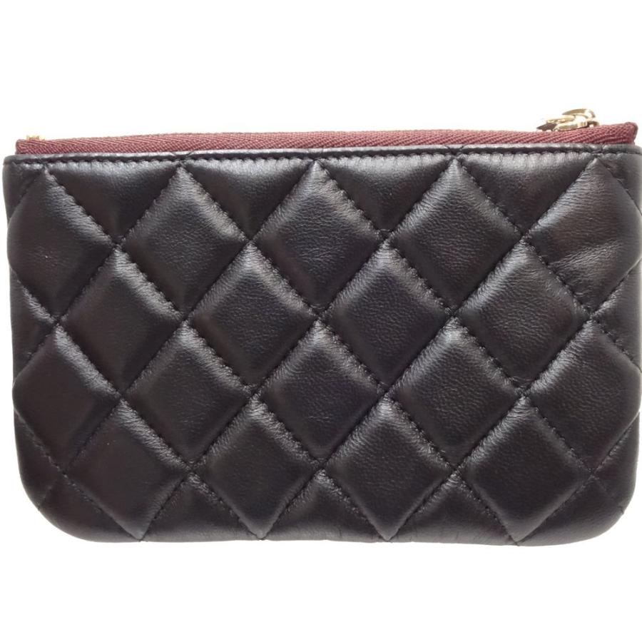 CHANEL（シャネル） ミニポーチ クラッシック カーフ ブラック A82365