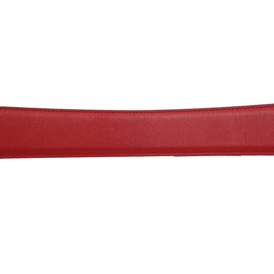 GUCCI（グッチ） ベルト インターロッキングG 80・32 レザー レッド