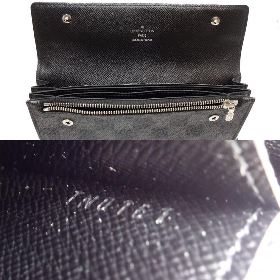 n28　アコルディオン　ダミエグラフィット　ルイヴィトン　長財布 楽天市場】美品 LOUIS VUITTON ルイヴィトン ダミエ・グラ