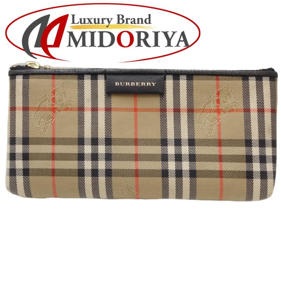 BURBERRY バーバリー ノバチェック ペンケース キャンバス BURBERRY バーバリー ノバチェック ペンケース キャンバス