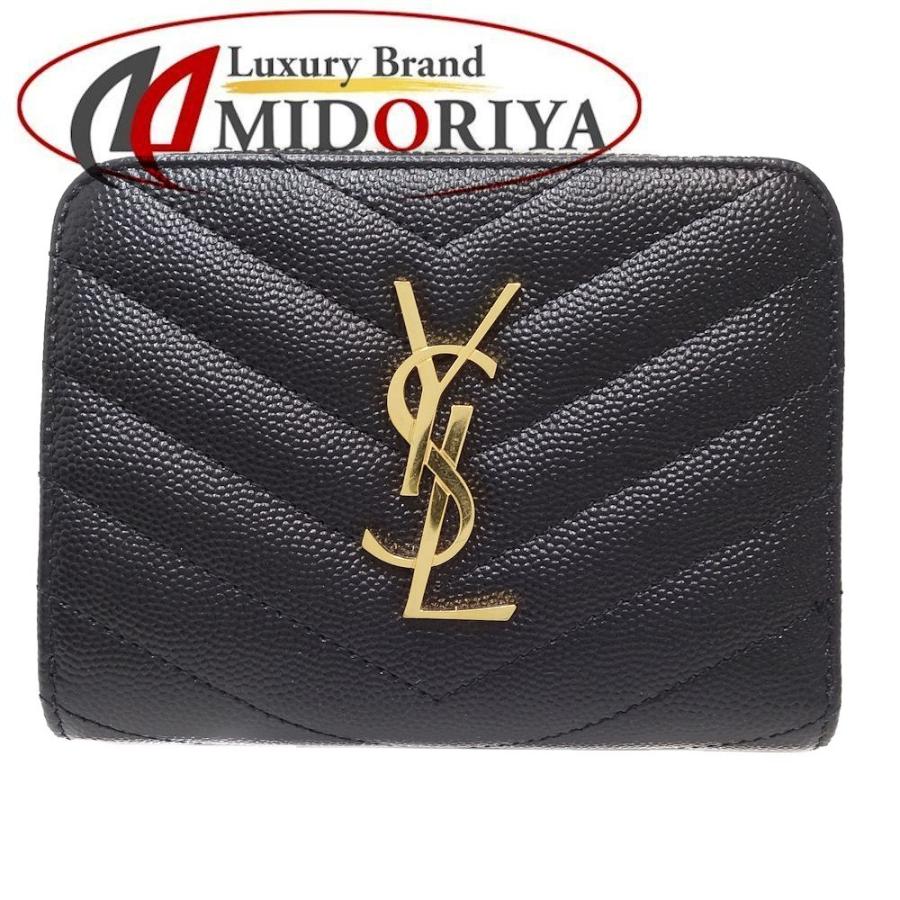 SAINT LAURENT サンローラン Saint Laurent コンパクト財布 二つ折り 
