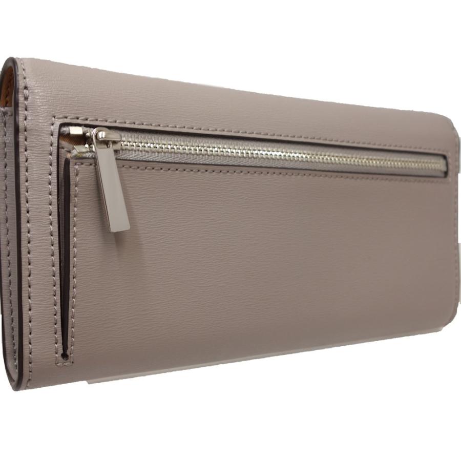 TORY BURCH（トリーバーチ） 長財布 二つ折り レザー グレージュ 36988